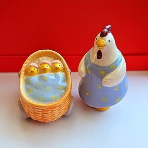 Salt and Pepper Shaker Set, Chicks